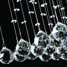 Pyramid Crystal Raindrop Ceiling Light