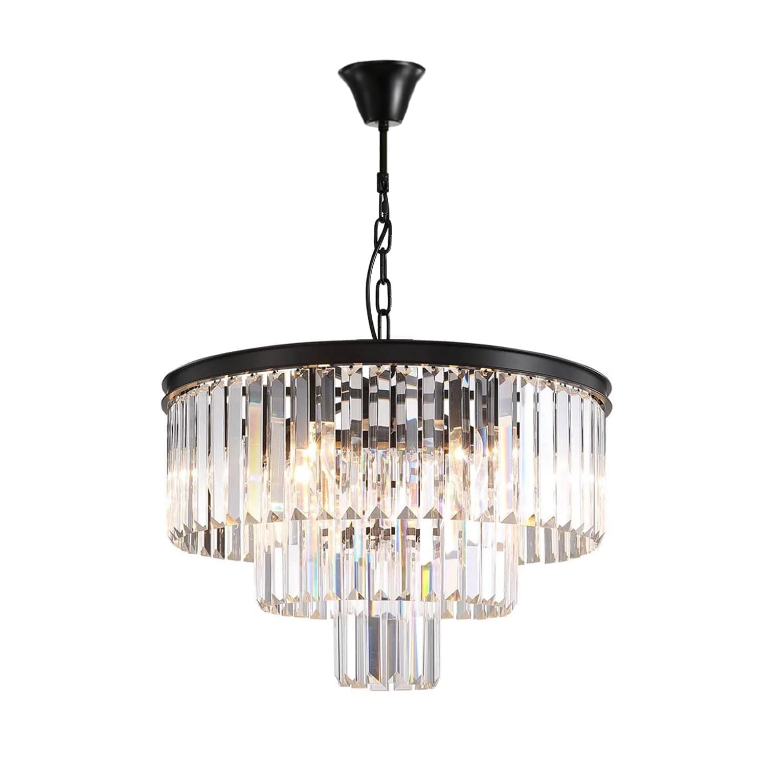 3-Tier Crystal Chandelier Lighting | Sofary